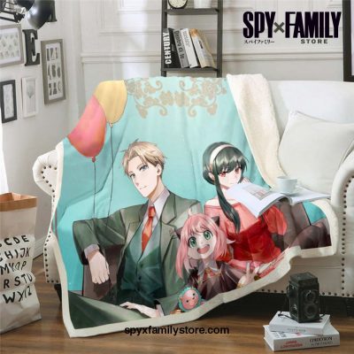 Anime Spy X Family Blanket 3D Printed 4 / 70X100Cm