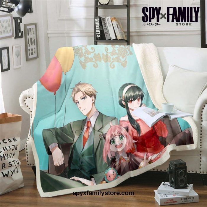 Anime Spy X Family Blanket 3D Printed 4 / 70X100Cm