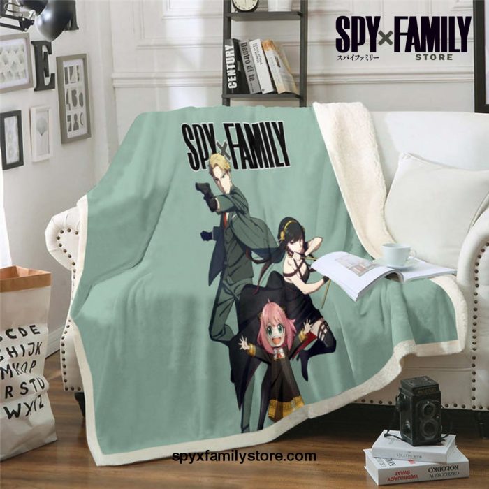 Anime Spy X Family Blanket 3D Printed 5 / 100X140Cm