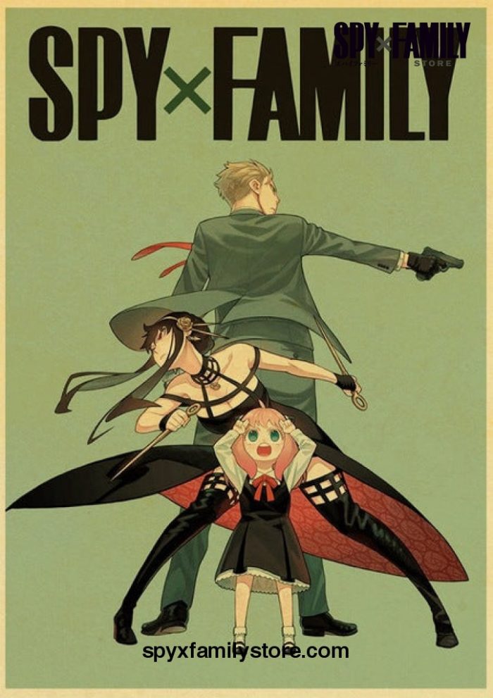 Anime Spy X Family Poster 42X30Cm