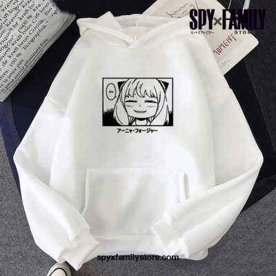 Anya Spy X Family Hoodie White / M