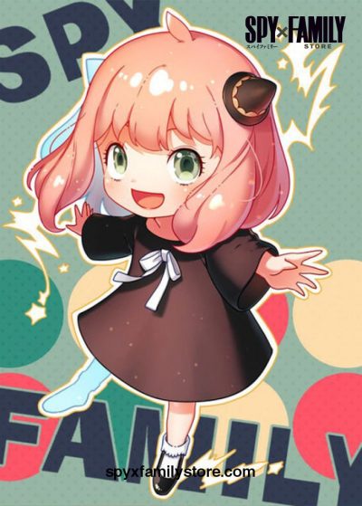 Cute Anya Spy X Family Art Poster 21X30Cm