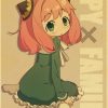 Cute Anya Spy X Family Poster 30X21Cm