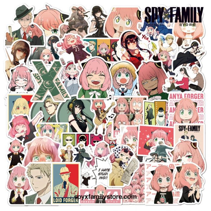 Cute Spy X Family Anime Stickers