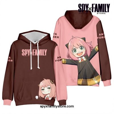 Kawaii Anya Forger Spy X Family Hoodie 4Xl