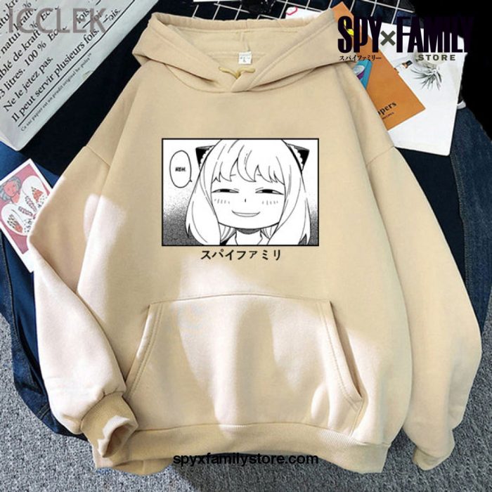 Kawaii Anya Spy X Family Hoodie Khaki / 4Xl