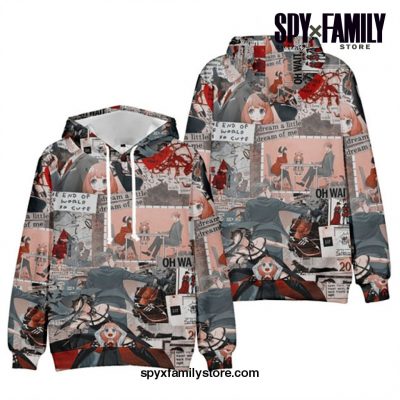 New Anime Spy X Family Hoodie Dhf31051525 / 140