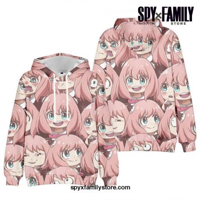 New Anya Spy X Family 3D Print Hoodie Dhf31051522 / 110