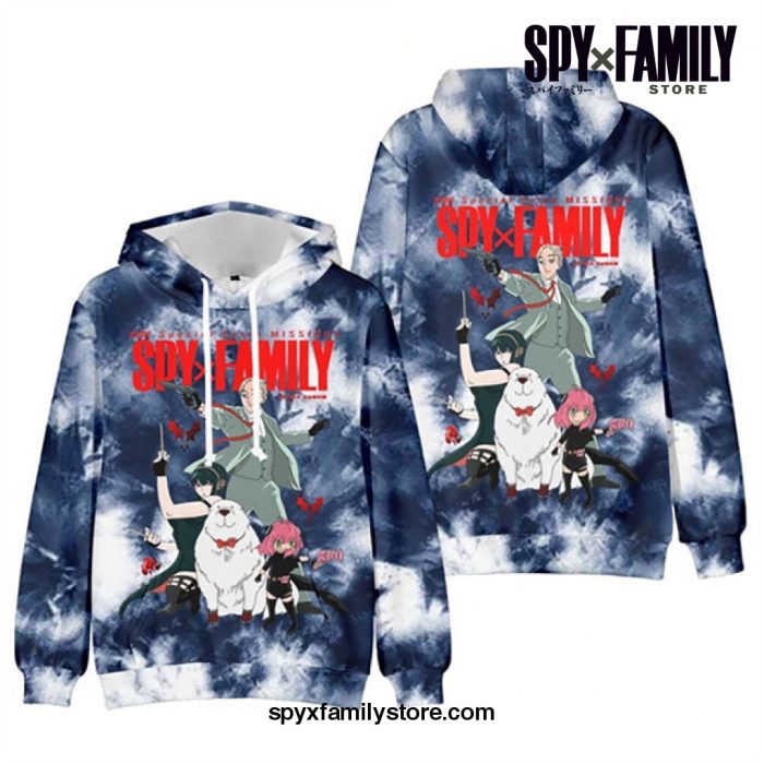 New Spy X Family 3D Print Hoodie S