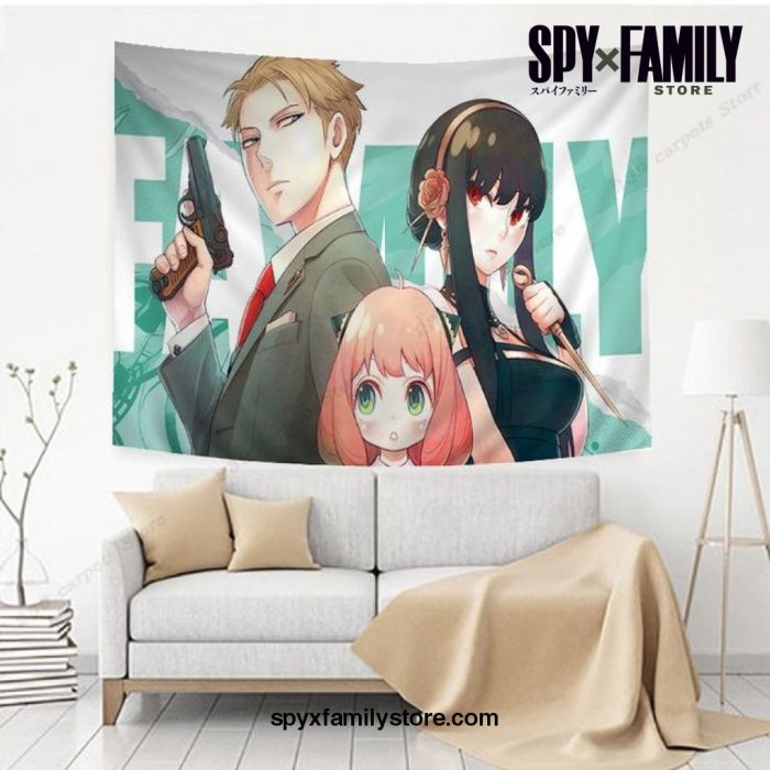 Spy X Family Anime Tapestry Bohemian Wall Tapestries Mandala Art Decor A10 / 70X95 Cm