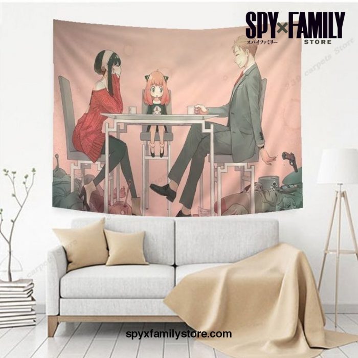 Spy X Family Anime Tapestry Bohemian Wall Tapestries Mandala Art Decor A2 / 70X95 Cm