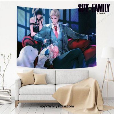 Spy X Family Anime Tapestry Bohemian Wall Tapestries Mandala Art Decor A4 / 70X95 Cm