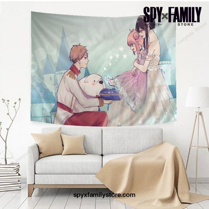 Spy X Family Anime Tapestry Bohemian Wall Tapestries Mandala Art Decor A7 / 70X95 Cm