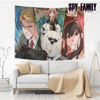 Spy X Family Anime Tapestry Bohemian Wall Tapestries Mandala Art Decor A9 / 70X95 Cm