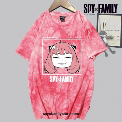 Spy X Family Anya Forger Cosplay T-Shirt Pink 01 / 5Xl