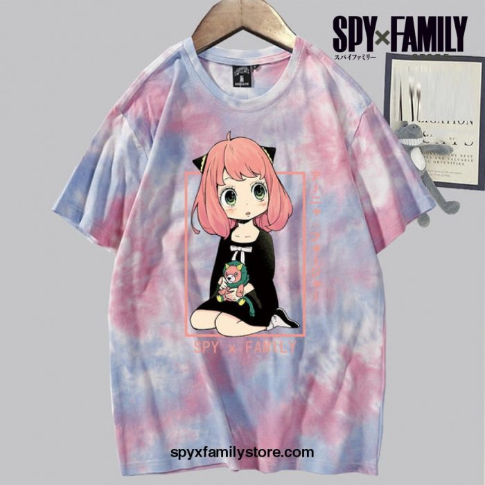 Spy X Family Anya Forger Cosplay T-Shirt Purple / Xxl