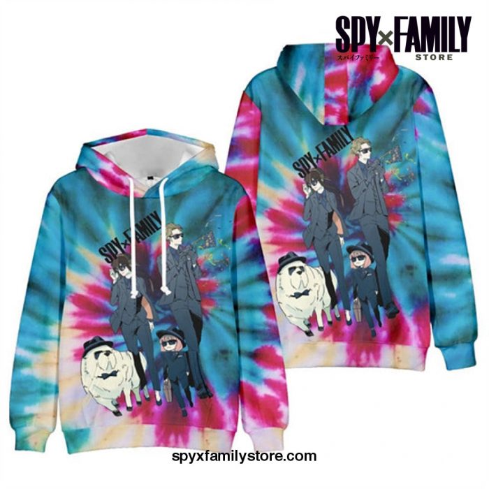 Spy X Family Hoodie Anime 3D Print M