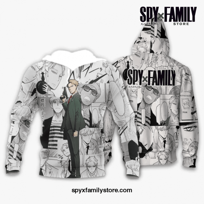 Spy X Family Loid 3D Print Hoodie S