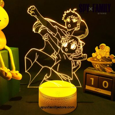 Spy X Family Rgb Colorful Nightlight Lamp