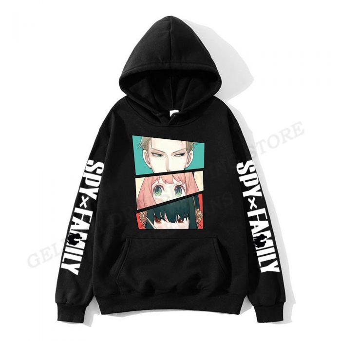 Anime Spy X Family Hoodie Men Fashion Coat Anya Forget Spy X Family Hoodies Kids Hip - Spy x Family Store