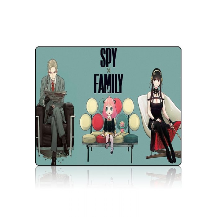 Spy X Family Mouse Pad Cartoon Gamer Gaming Mousepad Keyboard Mat Computer Deskmat Speed Anime Desk 13 - Spy x Family Store