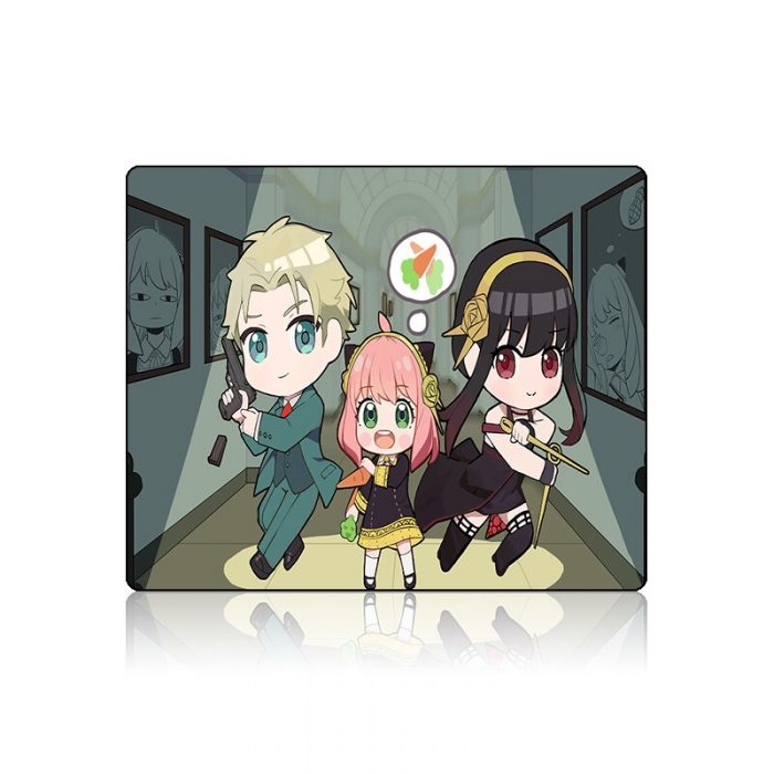 Spy X Family Mouse Pad Cartoon Gamer Gaming Mousepad Keyboard Mat Computer Deskmat Speed Anime Desk 25 - Spy x Family Store