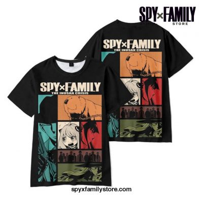 Anime Spy x Family 3D Print T-Shirt