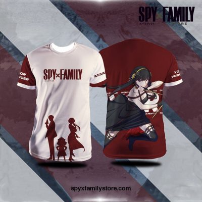 Yor Spy x Family 3D Print T-Shirts