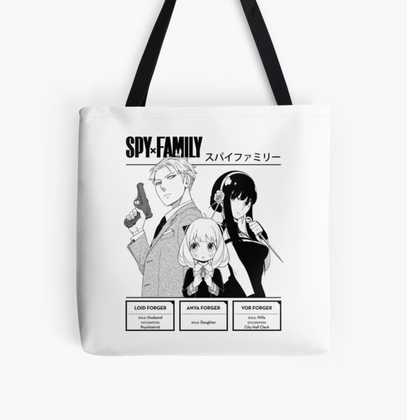 New Spy x Family All Over Print Tote Bag