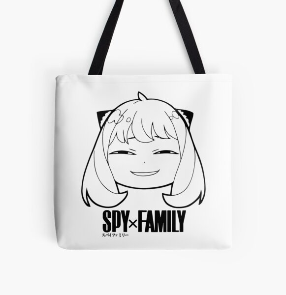 Spy x Family Anya Smug All Over Tote Bag